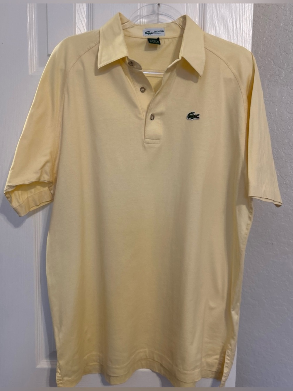 Lacoste Men’s Yellow Polo Shirt